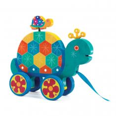 wooden pull toy : Gaspard