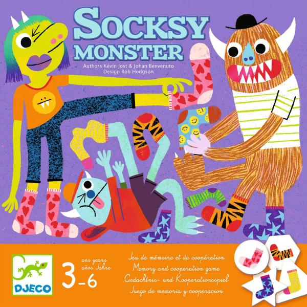 Socksy Monster   - Djeco-DJ08526