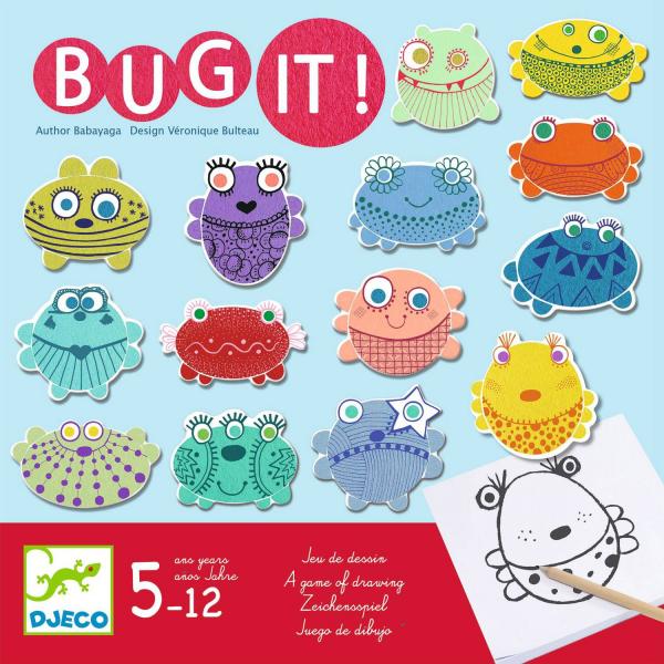 Jeu de dessin : Bug'it - Djeco-DJ00823