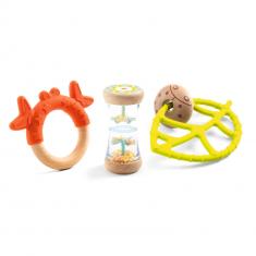 BabySet: Teething rings and Rain stick