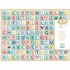 Alphabet stickers