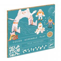  COLOR ASSEMBLE PLAY - DO IT YOURSELF : Team Monsters