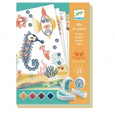 Mix and Match stamps: Surprising animals