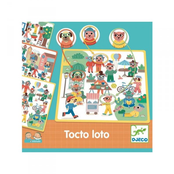 Eduludo - Tocto loto - Djeco-DJ08311