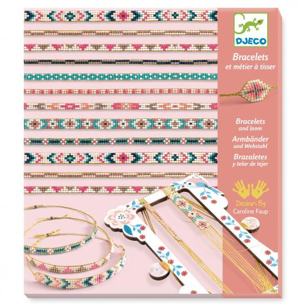 Box of bracelets and loom: Tiny - Djeco-DJ09838