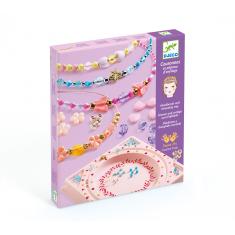 Creative jewelry kit: Threading tray and crowns: Precious