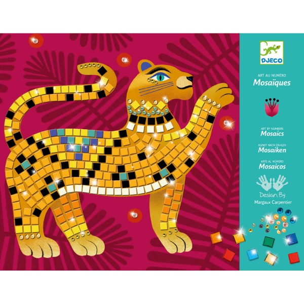 Caja mosaico: En el corazón de la selva - Djeco-DJ09422