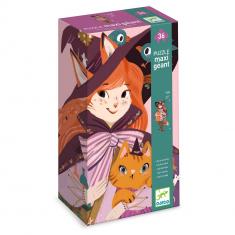 Puzzle 36 pièces - Lily la sorcière + 1 miniature