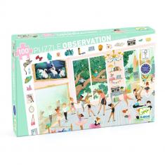 100 piece observation puzzle - The dance school