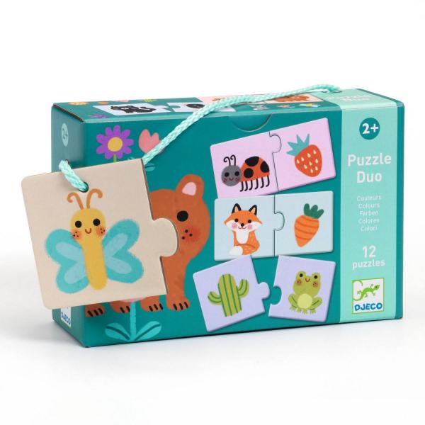 Duo Puzzles - Colores - Djeco-DJ08273