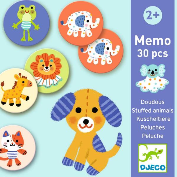 Memo: Comforters 30 pieces - Djeco-DJ08264