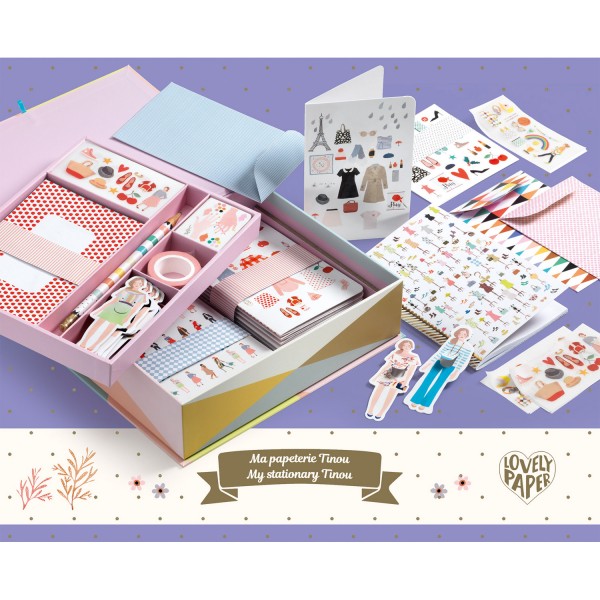 Stationery box: Tinou - Djeco-DD03501