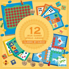 Coffret Classic Box : 12 Jeux de Société