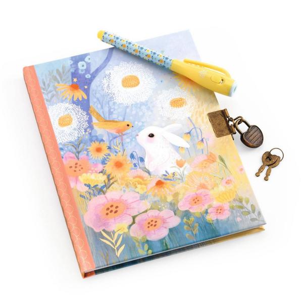 Cuaderno secreto y marcador mágico - Kendra - Djeco-DD03624