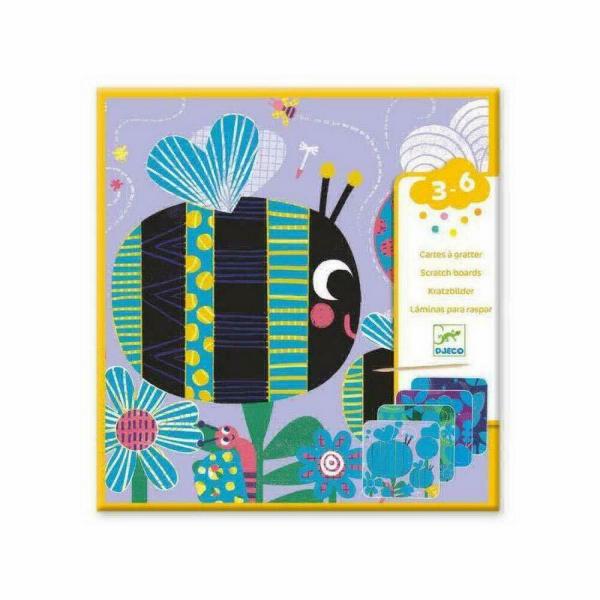 Scratch cards: Tiny beasts - Djeco-DJ09092