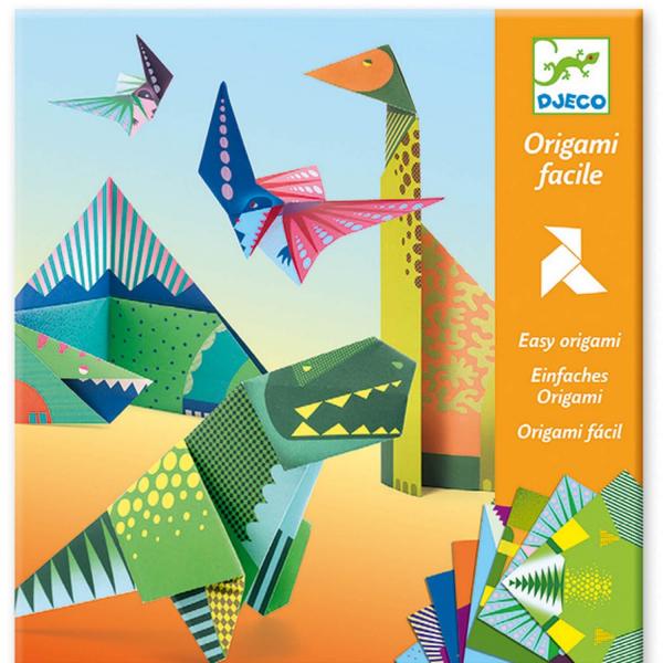 Origami: dinosaurios - Djeco-DJ08758