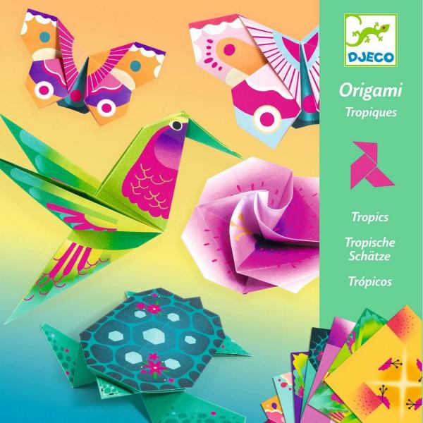 Origami: Trópicos - Djeco-DJ08754