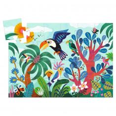 Puzzle Djeco 24 pièces : Coco le Toucan