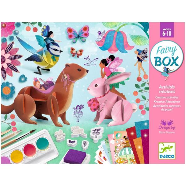 6 actividades creativas: Fairy Box - Djeco-DJ09332