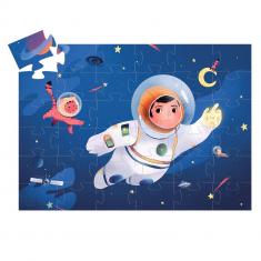 Puzzle 36 Teile : Ein Astronaut im Mond