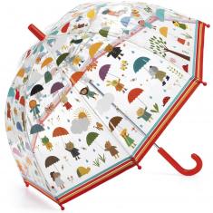 Regenschirm: Im Regen