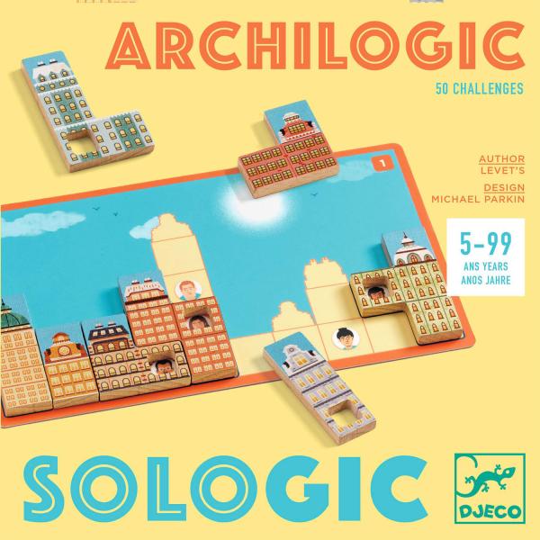  So Logic puzzle game: Archilogic - Djeco-DJ08590