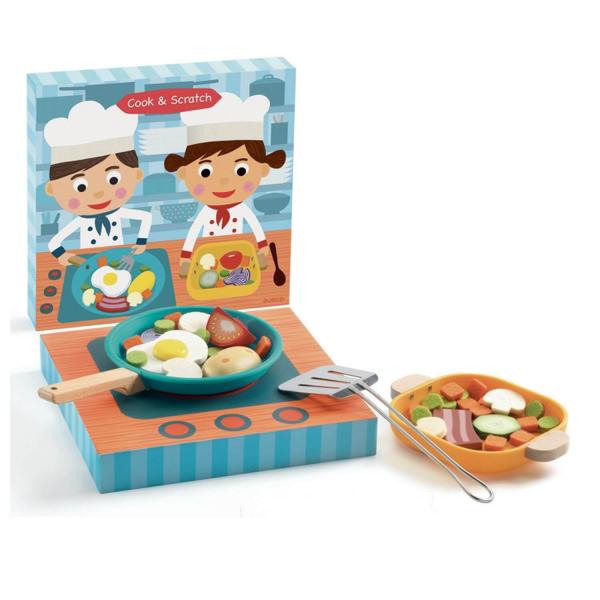 Dinette set: Cook and Scratch - Djeco-DJ05502