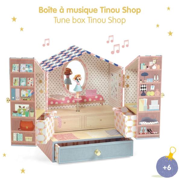 Musik- und Schmuckschatulle: Tinou Shop - Djeco-DJ06084