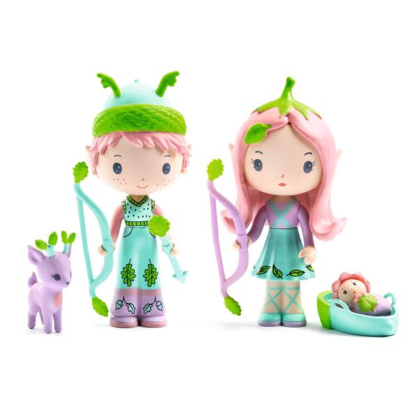 Figuras Tinyly: Lily y Sylvester - Djeco-DJ06960