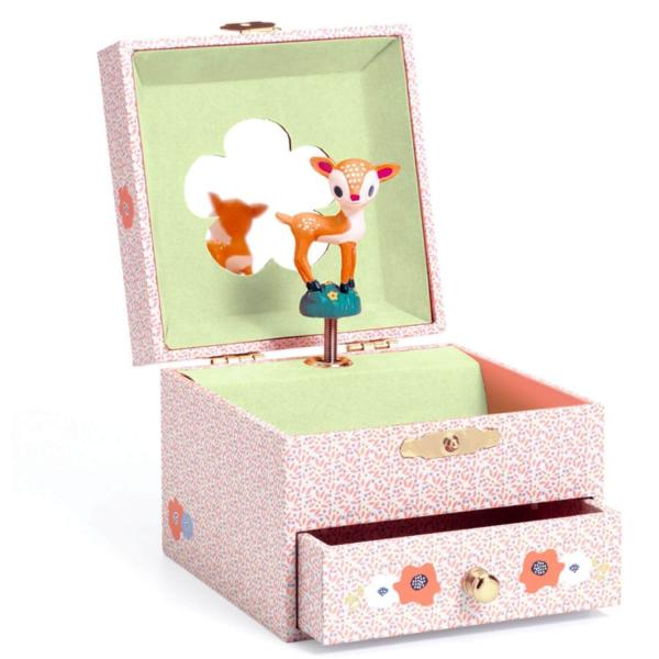 Music and jewelry box: Woodland Fawn - Djeco-DJ06086