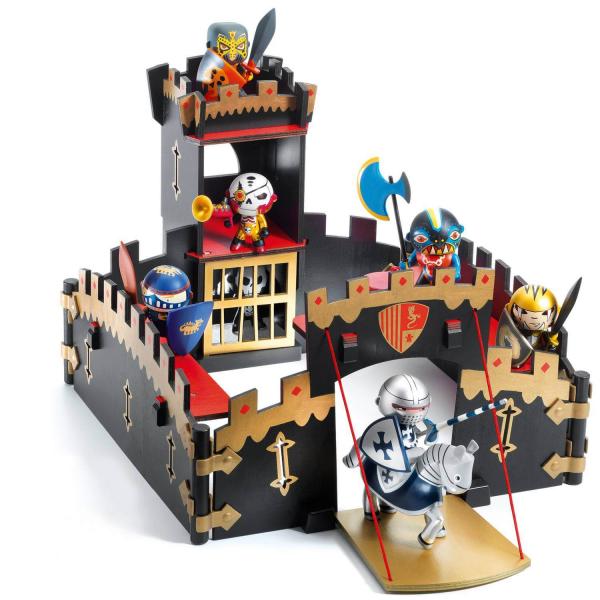 Arty Toys Knight Castle: Ze Black Castel - Djeco-DJ06749