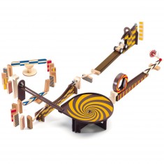 Action-Reaction construction game: Zig & Go: 45 pieces