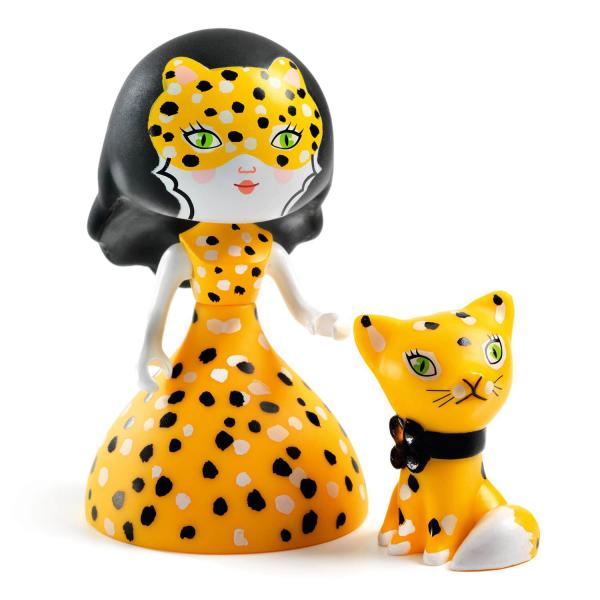 Figurine Arty Toys : Féline & Léo - Djeco-DJ06791