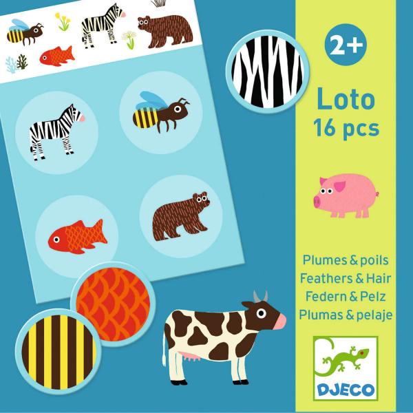 Loto Feathers and hairs - Djeco-DJ08191