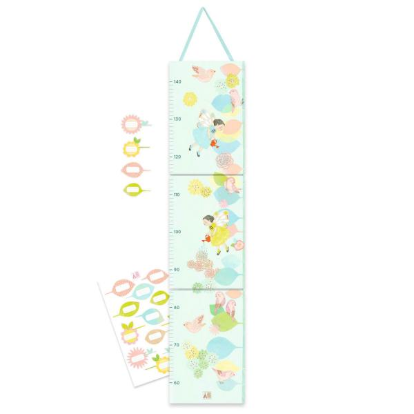 Wall height chart with sticker - Djeco-DD04052