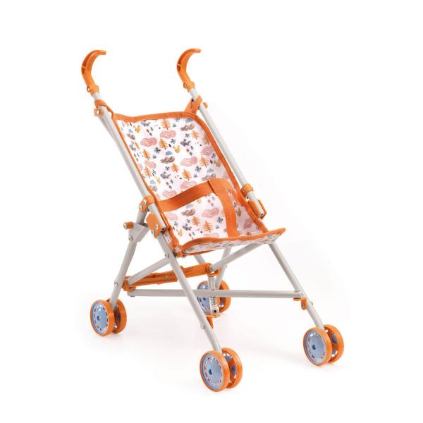  Zubehör für Poméa 32 cm Babypuppe: Waldkinderwagen – 54 cm - Djeco-DJ07842