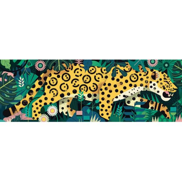 1000 piece puzzle: Gallery: Leopard - Djeco-DJ07645