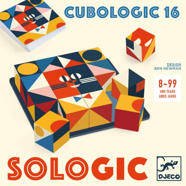  Entonces juego de lógica: Cubologic 16 - Djeco-DJ08576