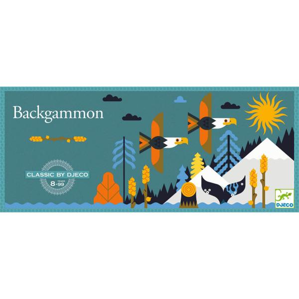 Backgammon - Djeco-DJ05235