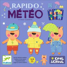 Auditives Gedächtnisspiel: Rapido Météo