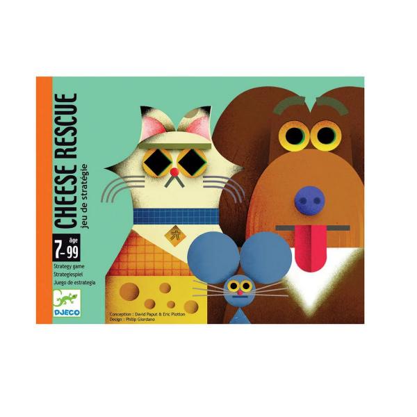Tactics game: Cheese rescue - Djeco-DJ05149