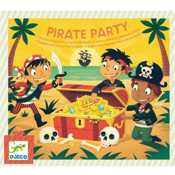 Pochette d'animations : Pirate Party - Djeco-DJ02095