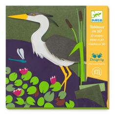 PAPIER CREATIF : Au bord de l eau  