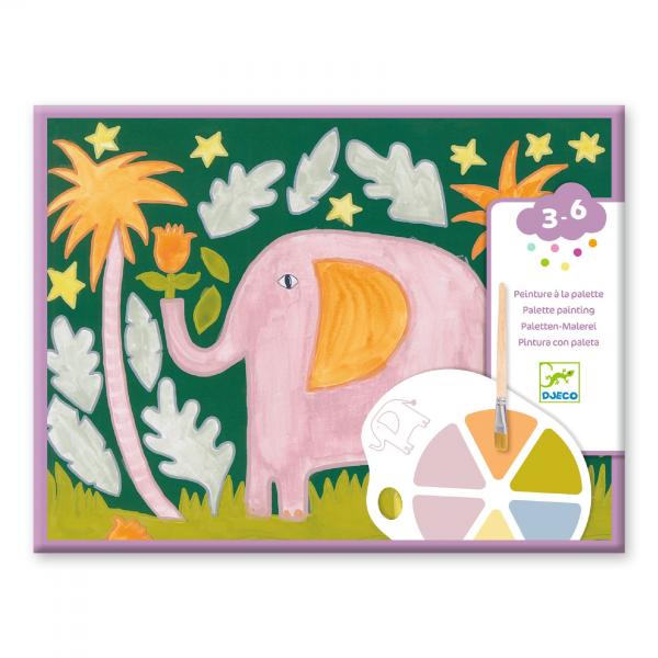 COLORING - PALETTE PAINTING - THE WILD ONES - Djeco-DJ09132