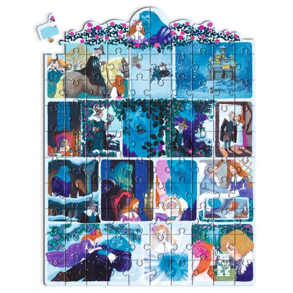 STORY PUZZLES - La Bella y la Bestia - Djeco-DJ07055
