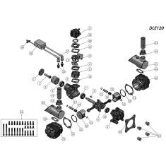 DLE120 - Propeller hub - 120-Y3