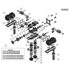 DLE222 - Admission valve plate - 222-Q14