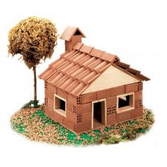 Keramikmodell: Kleines Chalet