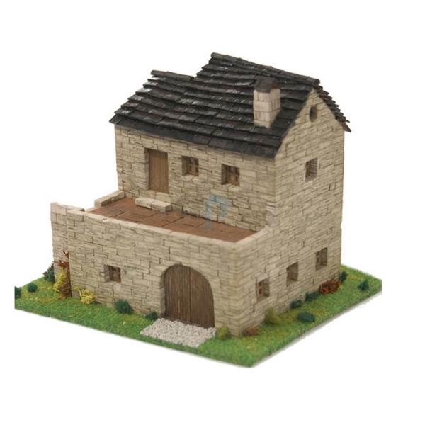 Maquette Maison rurale 2 Ho Scale - Domenech-3512