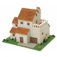 Maquette en céramique : maison rurale 3